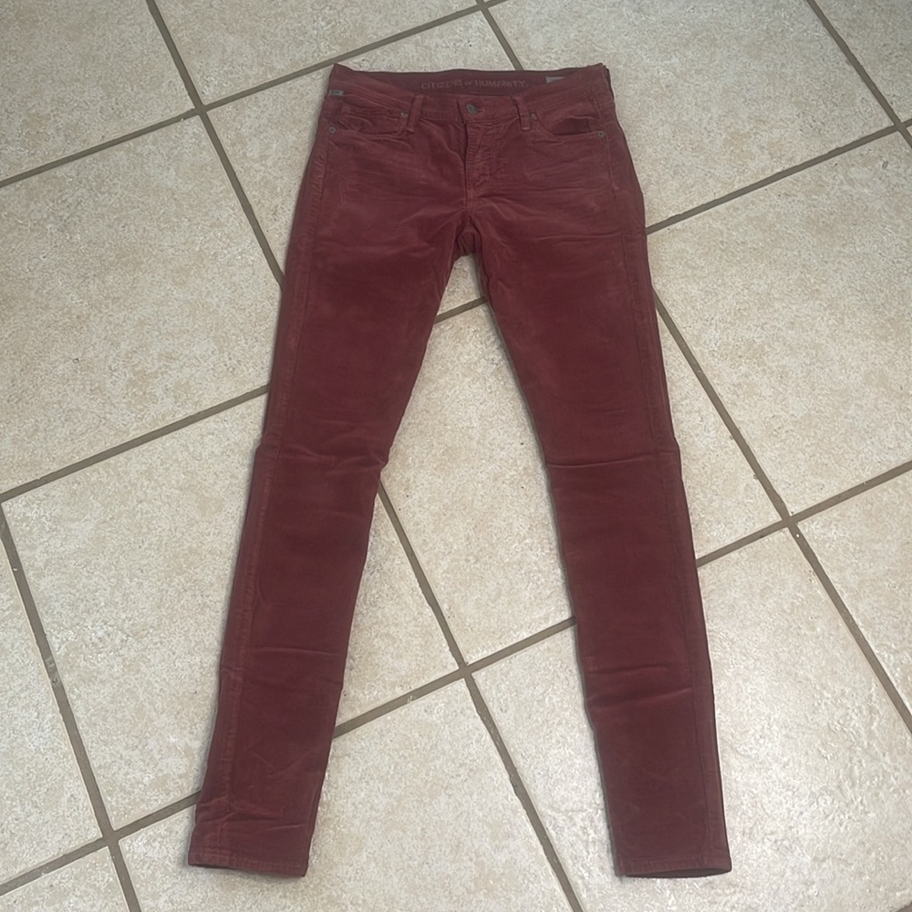 Host Pick! Citizens of Humanity Corduroy Low Rise Skinny Jeans - Picture 6 of 12